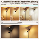 Artiss RGB Floor Lamp LED with 3 Swivel Lights Color Changing Lamp with Remote Stepless Dimmable