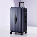 Wanderlite 32" Trunk Luggage Suitcase Travel TSA Type-C 5 Wheels Deep Indigo
