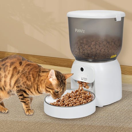 Pawz 4L Auto Pet Feeder Automatic Camera WiFi App-2006732706821574662