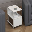 Levede Modern Side Table 3‑Tier Storage Bedside Table-2050056752447229958