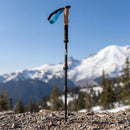 Mountview 2 Pcs Hiking Trekking Poles Walking Stick Adjustable Lightweight Black-2050059022798819335