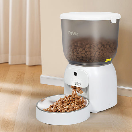 Pawz 4L Auto Pet Feeder Automatic Camera WiFi App-2006732706821574663