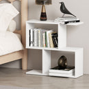Levede Slim 2 Tier Narrow Side Table Bedside Nightstand-2029387217755049991