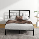 Levede Double Bed Frame Metal Base Platform Headboard Heavy Duty Mass Storage-2050056771011219463
