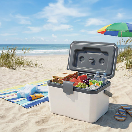 Mountview Cool Box 6L Portable Waterproof Outdoor Picnic Hiking Food Storage-2050056786202988551