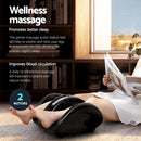 Livemor Full Back Massage Seat Cushion Heating With Kneading Foot Massagers