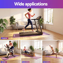 Everfit Exercise Equipment Mat 2M Treadmill Floor Rug Home Gym Fitness Purple
