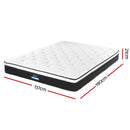 Giselle Bedding 21cm Mattress Euro Top Double