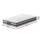 Giselle Bedding 21cm Mattress Pillow Top Single