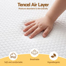Giselle Bedding Cot Mattress, 11cm Thick Baby Mattress with Tencel Cover