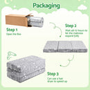 Giselle Bedding Foldable Cot Mattress for Travel Cot, Glow-in-Dark Cover