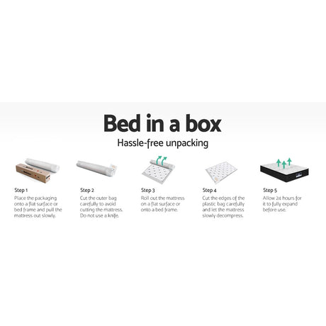 Giselle Bedding 32cm Mattress Extra Firm Queen