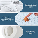 Giselle Bedding Double Mattress 35cm Bed in a Box Pocket Spring Gel Memory Foam