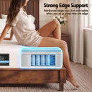 Giselle 25cm King Hybrid Mattress Soft Knitted Fabric Edge Support Gel Foam