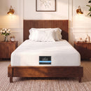 Giselle 25cm King Single Hybrid Mattress Soft Knitted Fabric Edge Support Gel Foam