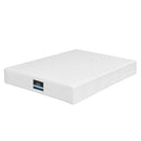 Giselle 25cm Queen Hybrid Mattress Soft Knitted Fabric Edge Support Gel Foam
