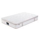 Giselle 30cm King Single Spring Mattress Tencel Cover 5-Zone Firm Back Support