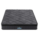 Giselle Bedding Double Mattress 25cm Pocket Spring Latex Euro Top Medium Firm Bed