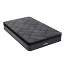 Giselle Bedding King Single Mattress 25cm Pocket Spring Latex Euro Top Medium Firm Bed