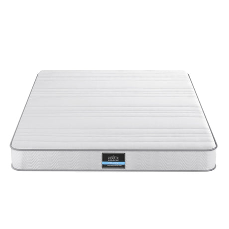 Giselle Queen Mattress 20cm with Reinforced Edge Support Egg-Crate Foam