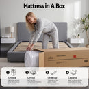 Giselle Bedding Queen Mattress 23cm Pocket Spring Mattress with Adjustable Firmness Reversible Foam Layer for Medium Firm & Firm Support Motion Isolation Bedroom Bed