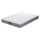 Giselle Bedding Queen Mattress 23cm Pocket Spring Mattress with Adjustable Firmness Reversible Foam Layer for Medium Firm & Firm Support Motion Isolation Bedroom Bed