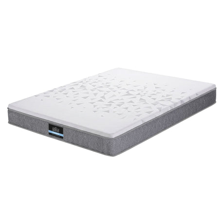 Giselle Bedding Queen Mattress 23cm Pocket Spring Mattress with Adjustable Firmness Reversible Foam Layer for Medium Firm & Firm Support Motion Isolation Bedroom Bed