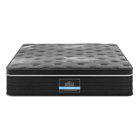 Giselle Bedding Double Mattress 35cm Euro Top with Graphene Cooling Comfort Medium Firm