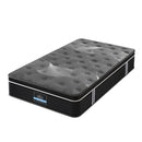 Giselle Bedding King Single Mattress 35cm Euro Top with Graphene Cooling Comfort Medium Firm
