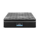 Giselle Bedding King Single Mattress 35cm Euro Top with Graphene Cooling Comfort Medium Firm