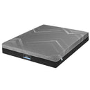 Giselle King Mattress 26cm Firm Pocket Spring Dual Edge Support Dark Grey