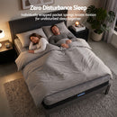 Giselle King Mattress 26cm Firm Pocket Spring Dual Edge Support Dark Grey