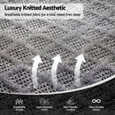 Giselle Queen Mattress 26cm Firm Pocket Spring Dual Edge Support Dark Grey