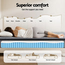 26cm Giselle Mattress Single Latex Foam Mattresses