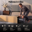 Giselle 34cm Double Hybrid Mattress with Cooling Gel Memory Foam and Edge Support