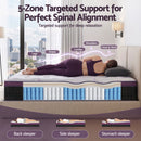 Giselle King Euro Top Mattress Firm Pocket Spring Edge Support