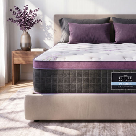 Giselle Queen Euro Top Mattress Firm Pocket Spring Edge Support