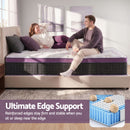 Giselle Single Euro Top Mattress Firm Pocket Spring Edge Support