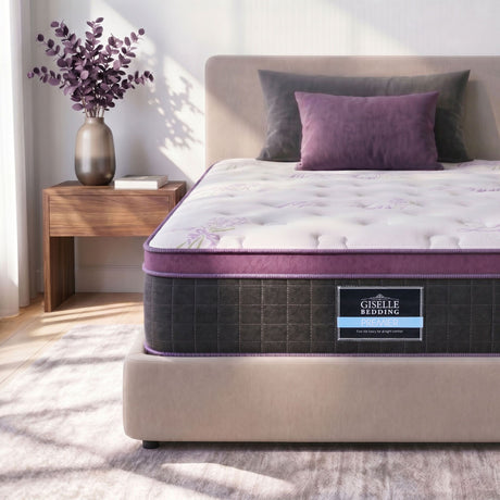 Giselle Single Euro Top Mattress Firm Pocket Spring Edge Support