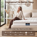 Giselle 20cm Firm Double Mattress Pocket Spring for Bedroom or Guest Room