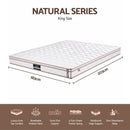Giselle 20cm Firm King Mattress Pocket Spring for Bedroom or Guest Room