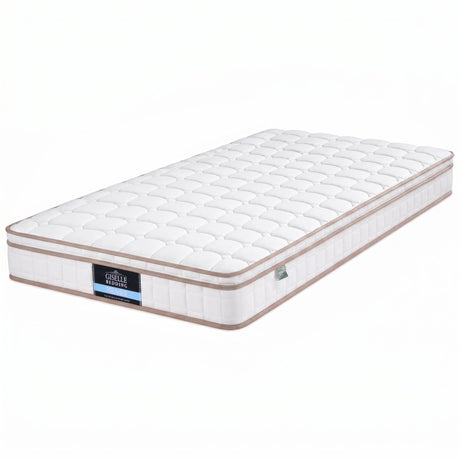 Giselle 20cm Firm Single Mattress Pocket Spring for Bedroom or Guest Room