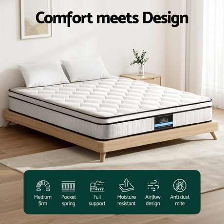 22cm Giselle Mattress Double Size