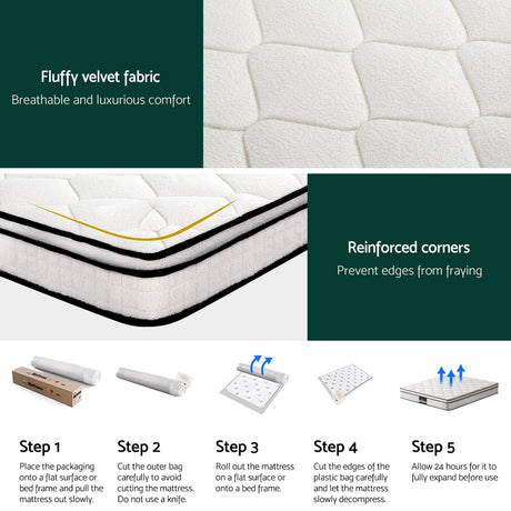22cm Giselle Mattress Double Size