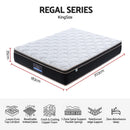 Giselle 35cm King Mattress Firm with Copper Memory Foam and Edge Support