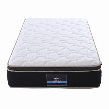 Giselle 35cm King Single Mattress Firm with Copper Memory Foam and Edge Support