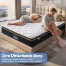 Giselle 35cm Queen Mattress Firm with Copper Memory Foam and Edge Support