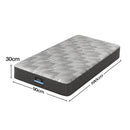 Giselle 30cm Single Mattress with Edge Support and 5-Zone Comfort