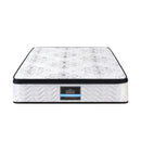 Giselle Bedding Single Mattress 30cm Pocket Spring Euro Top Medium Firm Foam