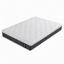 Levitex Queen Mattress Lumbar Support, 5-Zone Pocket Springs & 2-Row Hardened Edges for Deep Sleep, Cooling Gel Memory & Egg-Crate Foam
